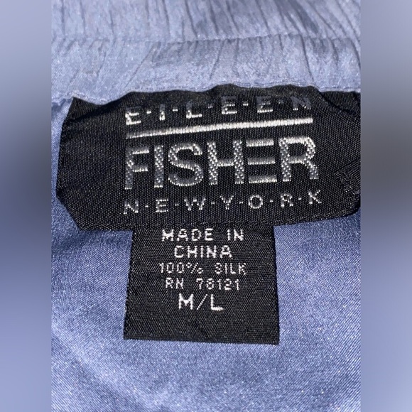 Eileen Fisher Silk Skirt Scandi Chic Quiet Luxury Closet Essential Women M/L - Picture 3 of 7